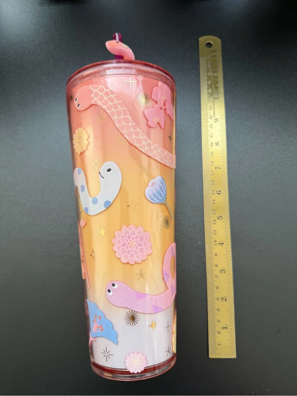 NWOT Starbucks 2025 Lunar New Year of the Snake Cold Cup Venti Tumbler 24oz